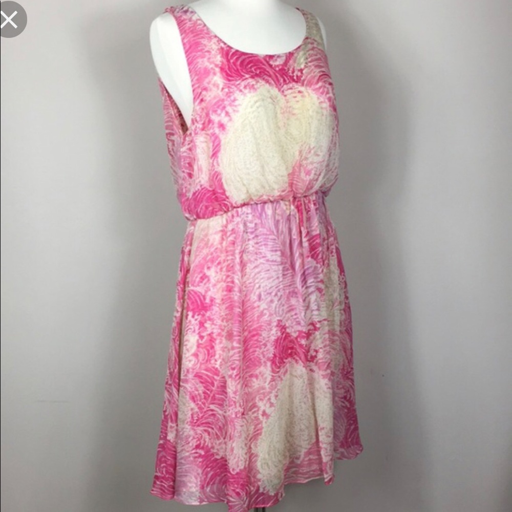Anthropologie Postmark Pink Dress size 2